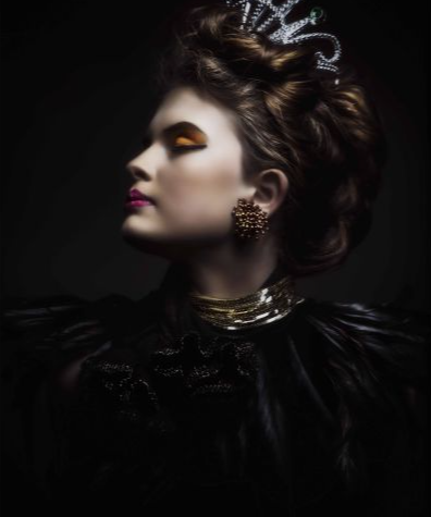 Velvet Queen Walldecoration Wandkraft 70x118 cm Aluminium profiel