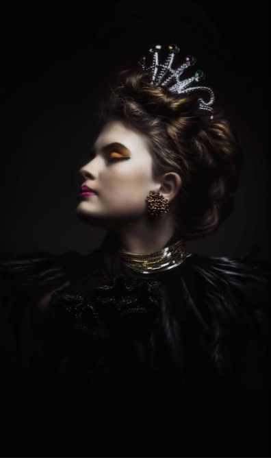 Velvet Queen Walldecoration Wandkraft 70x118 cm Aluminium profiel