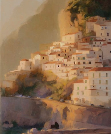 Where the Sun lingers Walldecoration Wandkraft 40x60 cm Flat on the Wall