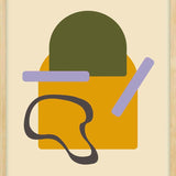 Art & Crafts 037 Walldecoration Wandkraft 40x50 cm