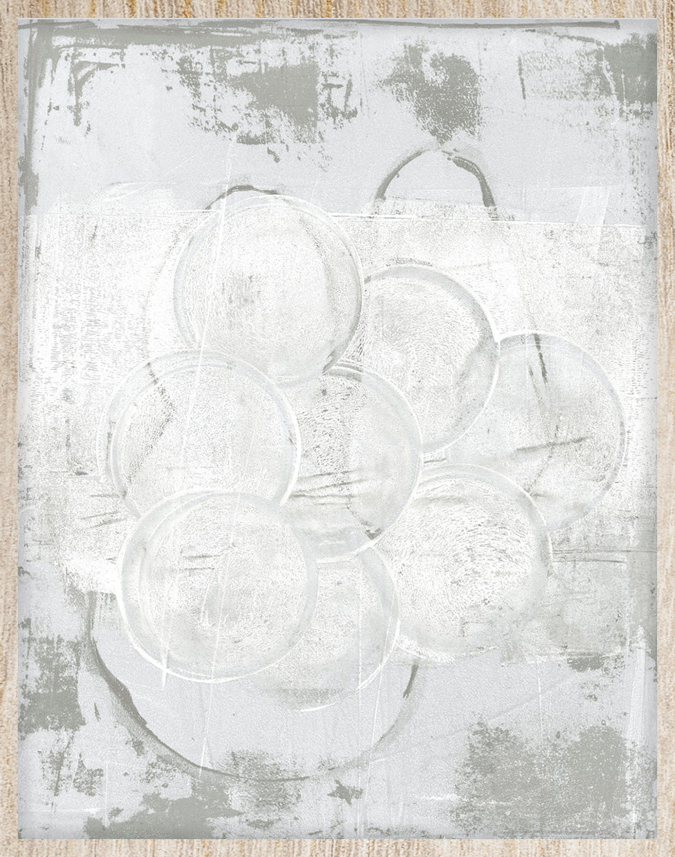 Bubbles in grey Walldecoration Wandkraft