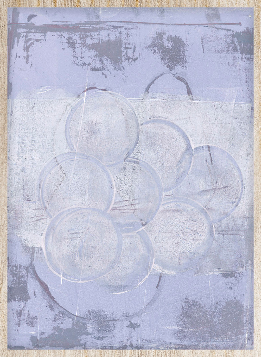 Bubbles in lightblue Walldecoration Wandkraft