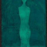 It’s you in Green Walldecoration Wandkraft 40x50 cm Houten Lijst Zwart A