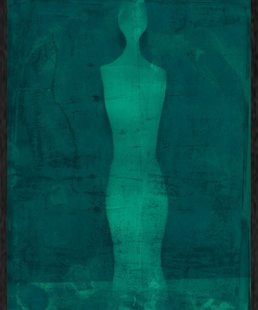 It’s you in Green Walldecoration Wandkraft 40x50 cm Houten Lijst Zwart A