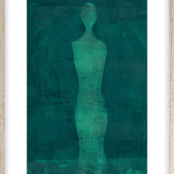 It’s you in Green Walldecoration Wandkraft 60x80 cm Houten Lijst Blank B