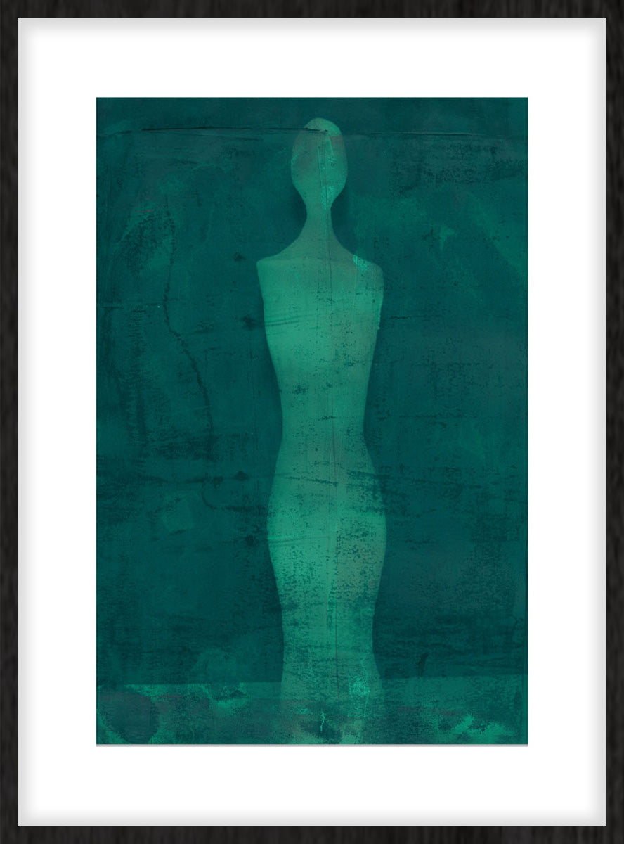 It’s you in Green Walldecoration Wandkraft 50x70 cm Houten Lijst Zwart B