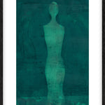 It’s you in Green Walldecoration Wandkraft 50x70 cm Houten Lijst Zwart B