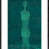 It’s you in Green Walldecoration Wandkraft 50x70 cm Houten Lijst Zwart B