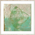 In the Middle Walldecoration Wandkraft 74x74 cm Houten Lijst Blank