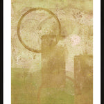 Sunrise in Yellow Walldecoration Wandkraft 40x50 cm Houten Lijst Zwart B