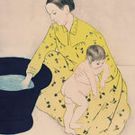 The Bath of Mary Cassatt Walldecoration Wandkraft 70x118 cm