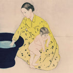 The Bath of Mary Cassatt Walldecoration Wandkraft 74x74 cm