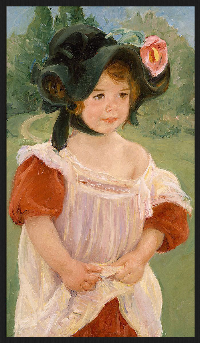 Fillette Dans Un Jardin from Mary Cassatt Walldecoration Wandkraft 70x118 cm