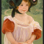 Fillette Dans Un Jardin from Mary Cassatt Walldecoration Wandkraft 70x118 cm