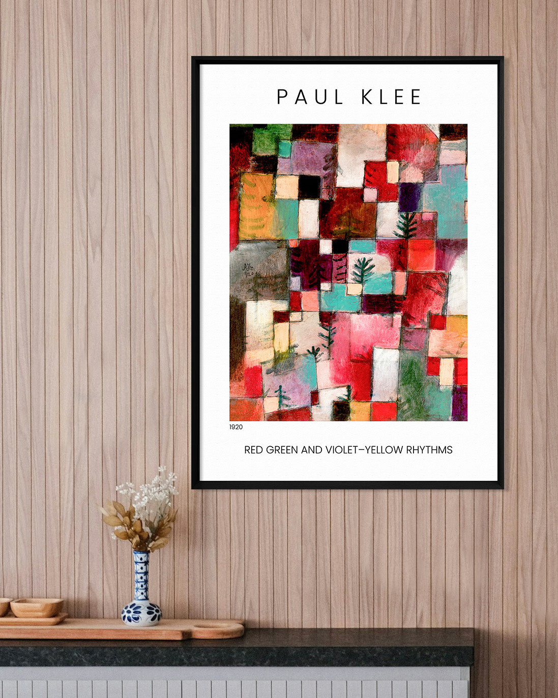 Klee’s Chromatic Pulse Walldecoration Wandkraft