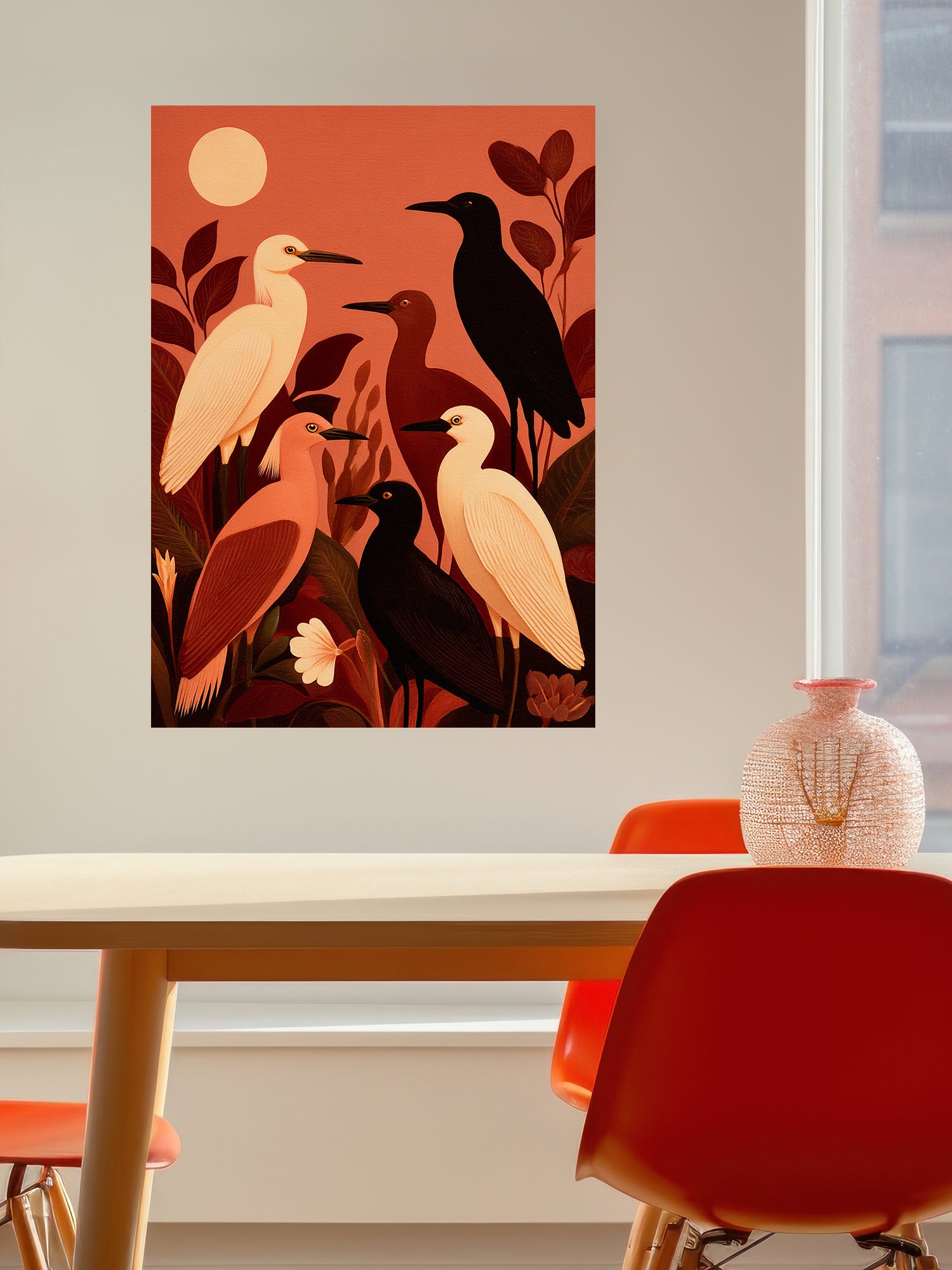 Birds of Dusk Walldecoration Wandkraft