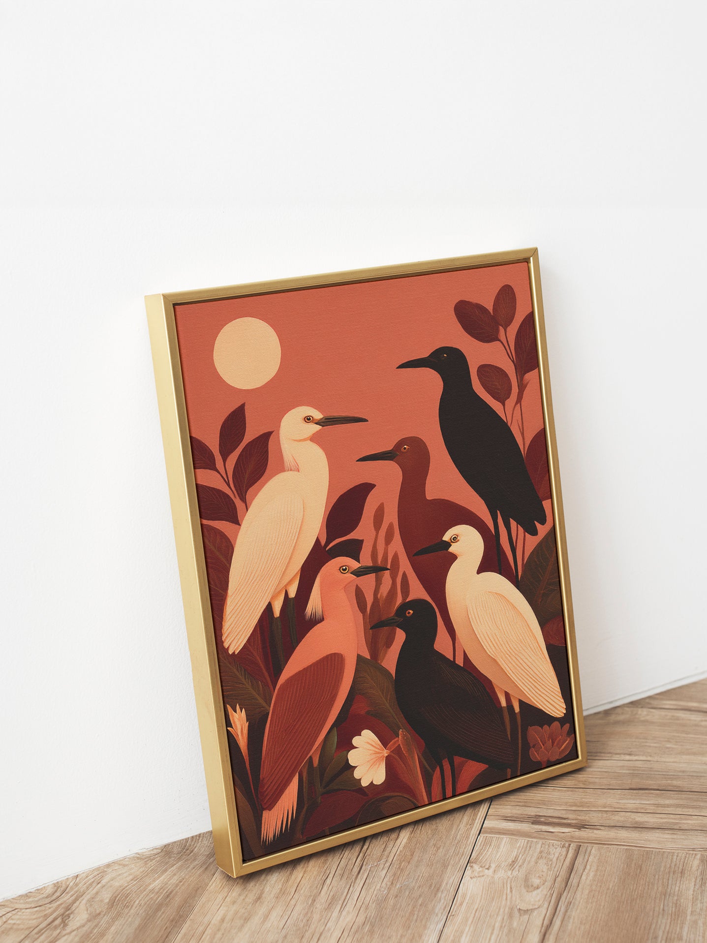 Birds of Dusk Walldecoration Wandkraft