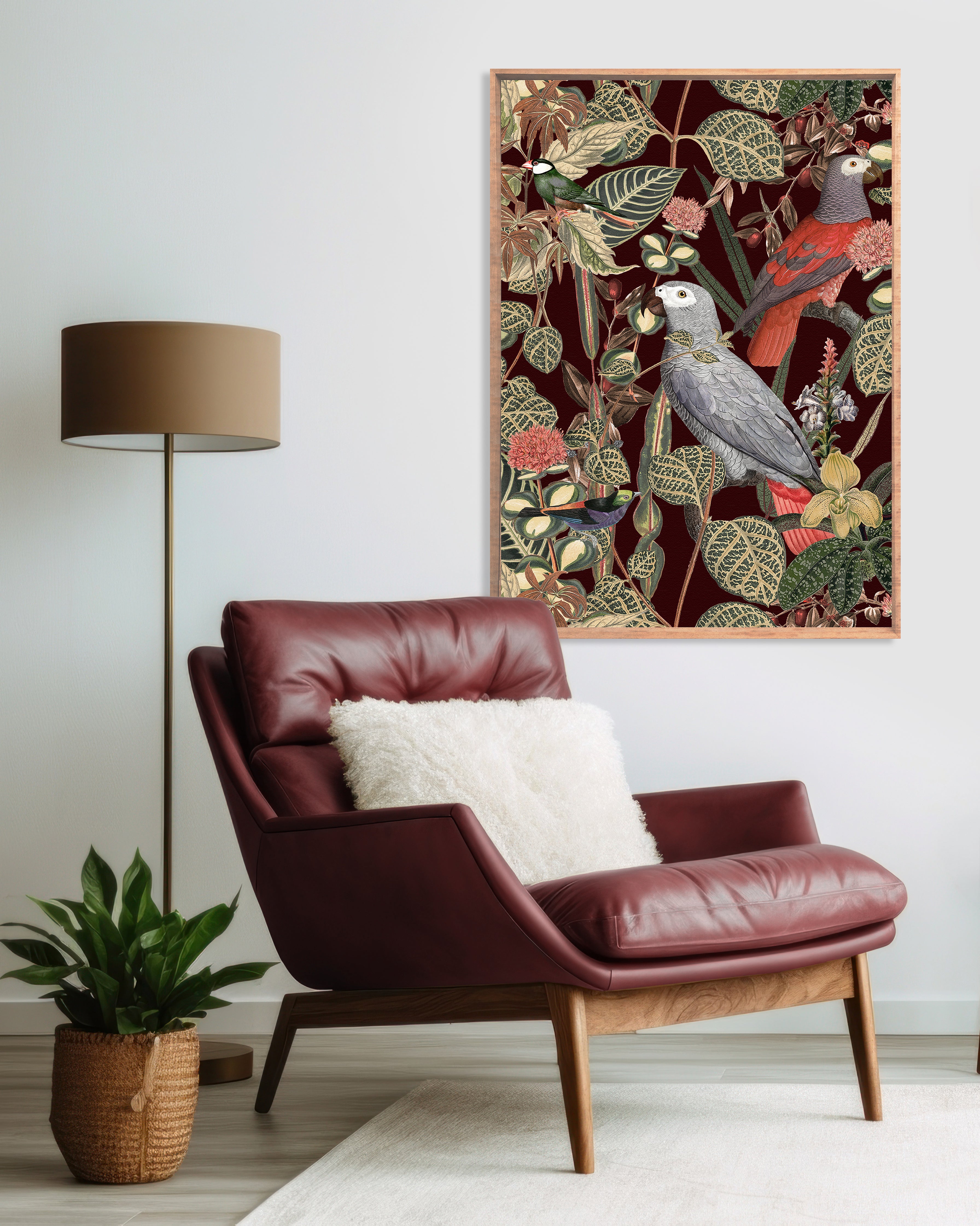 Jungle Whispers Walldecoration Wandkraft
