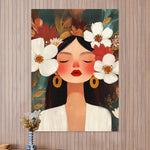 Serenity in Bloom Walldecoration Wandkraft