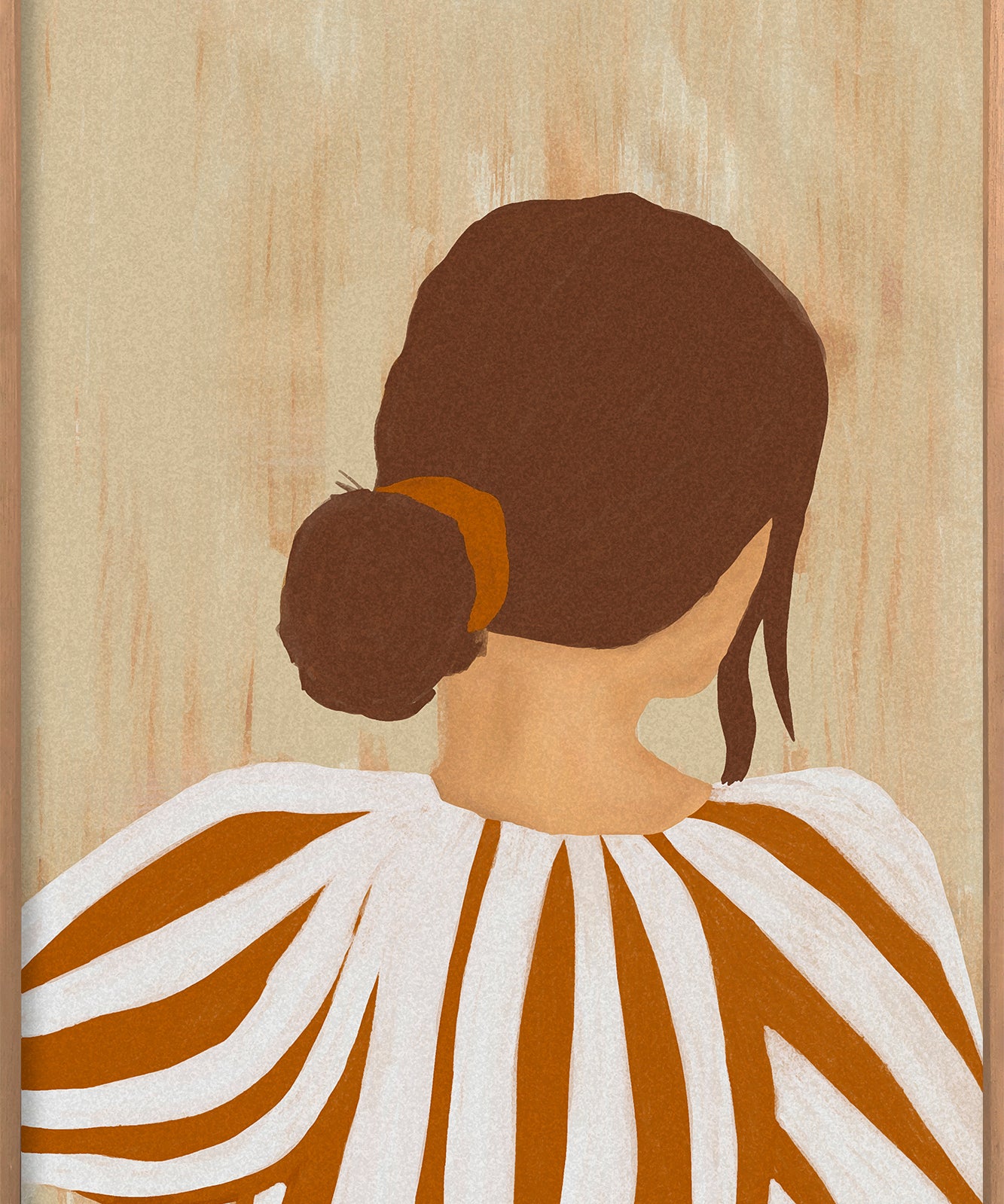 A Final Glance Walldecoration Wandkraft 80x120 cm Baklijst Blank