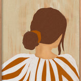 A Final Glance Walldecoration Wandkraft 80x120 cm Baklijst Blank