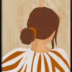 A Final Glance Walldecoration Wandkraft 80x120 cm Baklijst Zwart