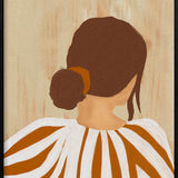 A Final Glance Walldecoration Wandkraft 80x120 cm Baklijst Zwart
