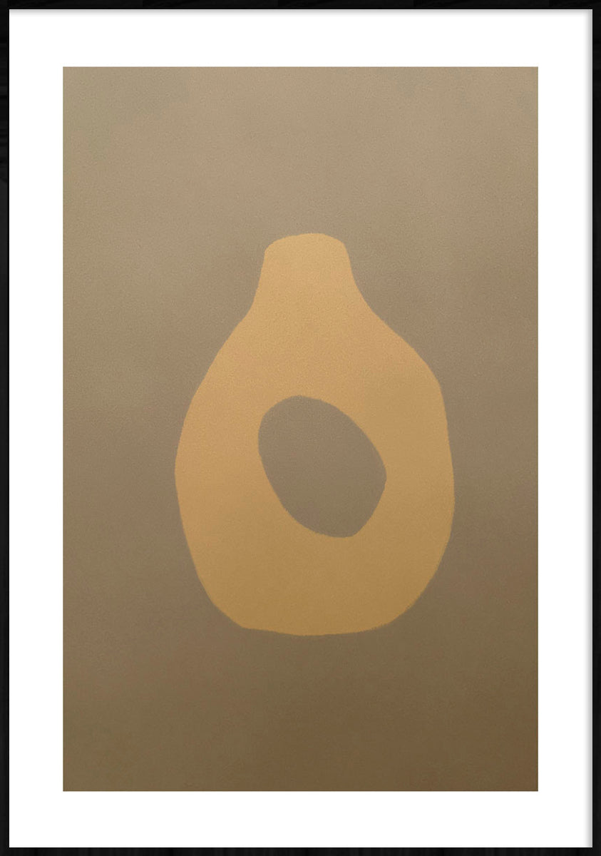 Vessel (Outlet) Walldecoration Wandkraft 98x148 cm Houten Lijst Zwart