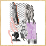 Funky 016 Walldecoration Wandkraft 74x74 cm