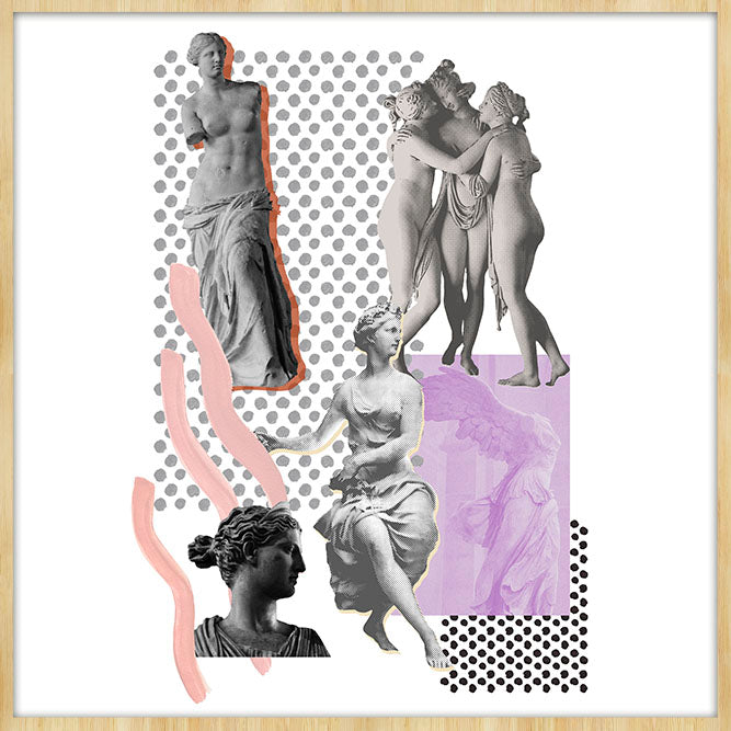 Funky 016 Walldecoration Wandkraft 74x74 cm