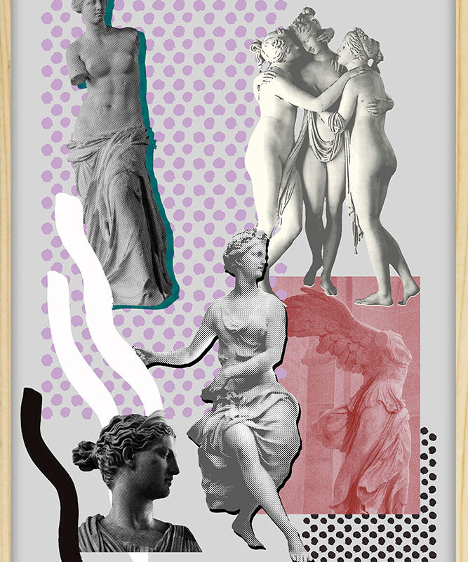 Funky 017 Walldecoration Wandkraft 70x118 cm