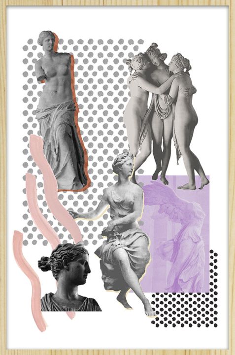 Funky 016 Walldecoration Wandkraft 70x118 cm