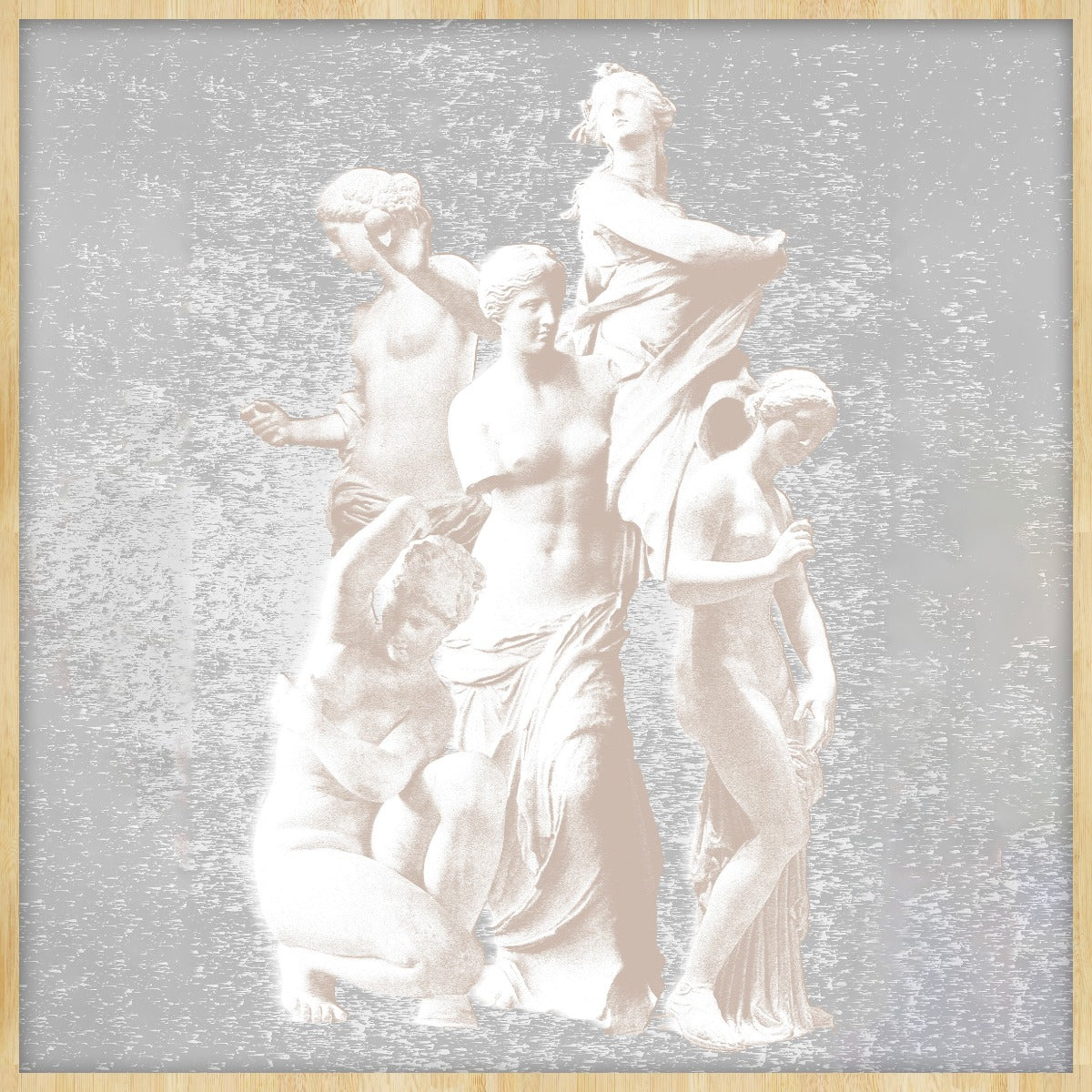 Funky 019 Walldecoration Wandkraft 74x74 cm