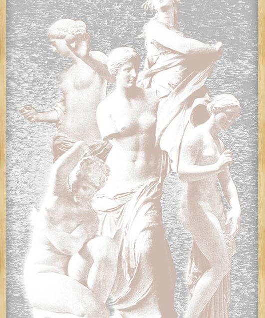 Funky 019 Walldecoration Wandkraft 70x118 cm