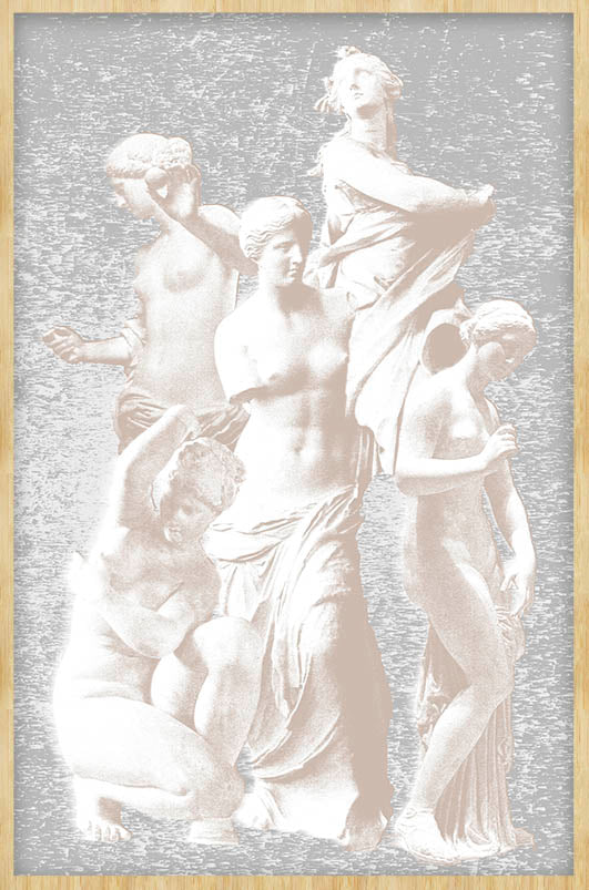 Funky 019 Walldecoration Wandkraft 70x118 cm