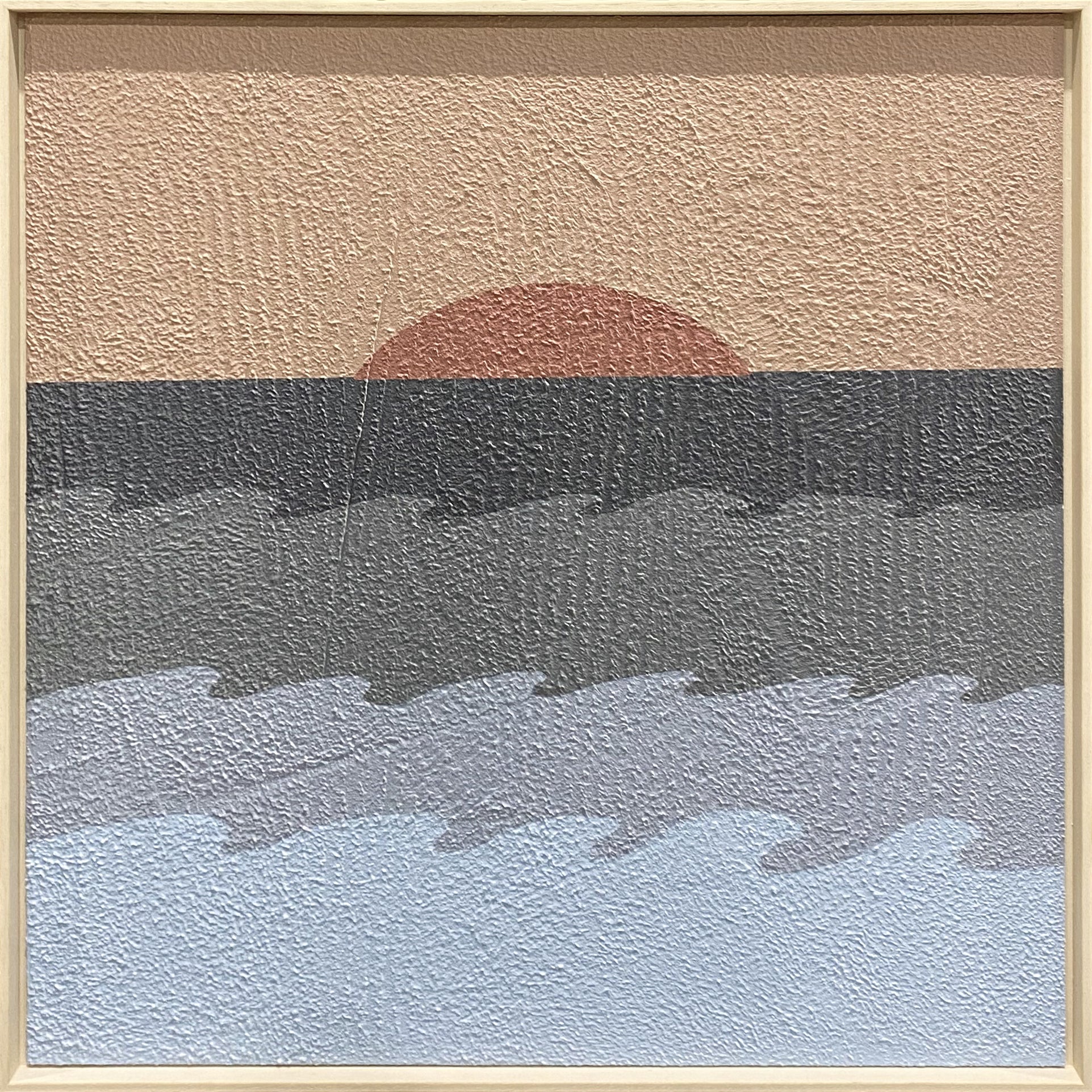 Ocean Walldecoration Wandkraft 74x74 cm