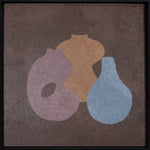 Hugging Pots I (Outlet) Walldecoration Wandkraft 74x74 cm