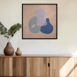 Hugging Pots II Walldecoration Wandkraft