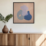 Hugging Pots II Walldecoration Wandkraft