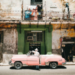 Travel Stories 004 Walldecoration Wandkraft 74x74 cm