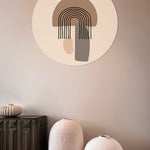 Abstract Geometric Design Walldecoration Wandkraft