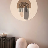 Abstract Geometric Design Walldecoration Wandkraft
