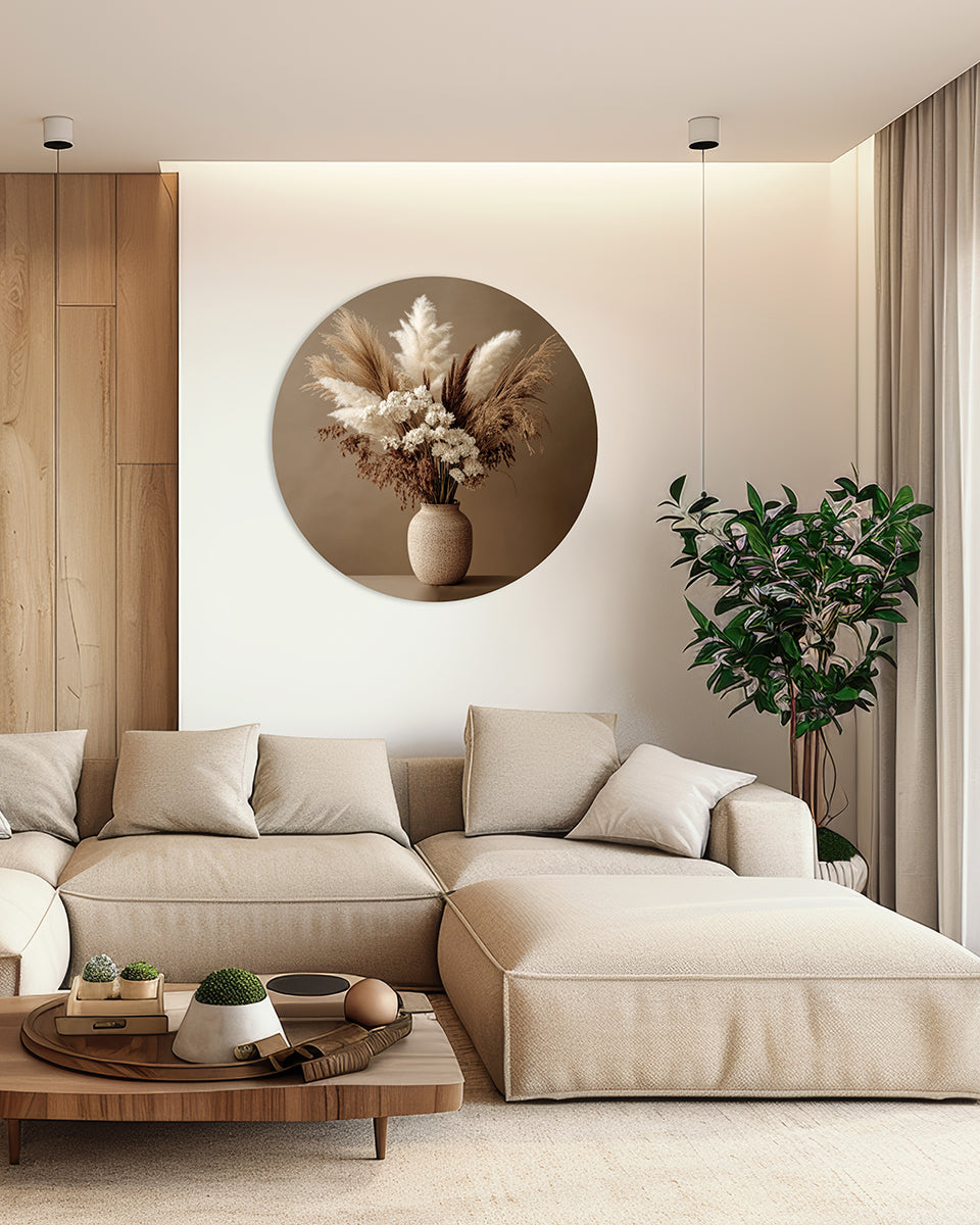 Rustic Dried Flower Walldecoration Wandkraft