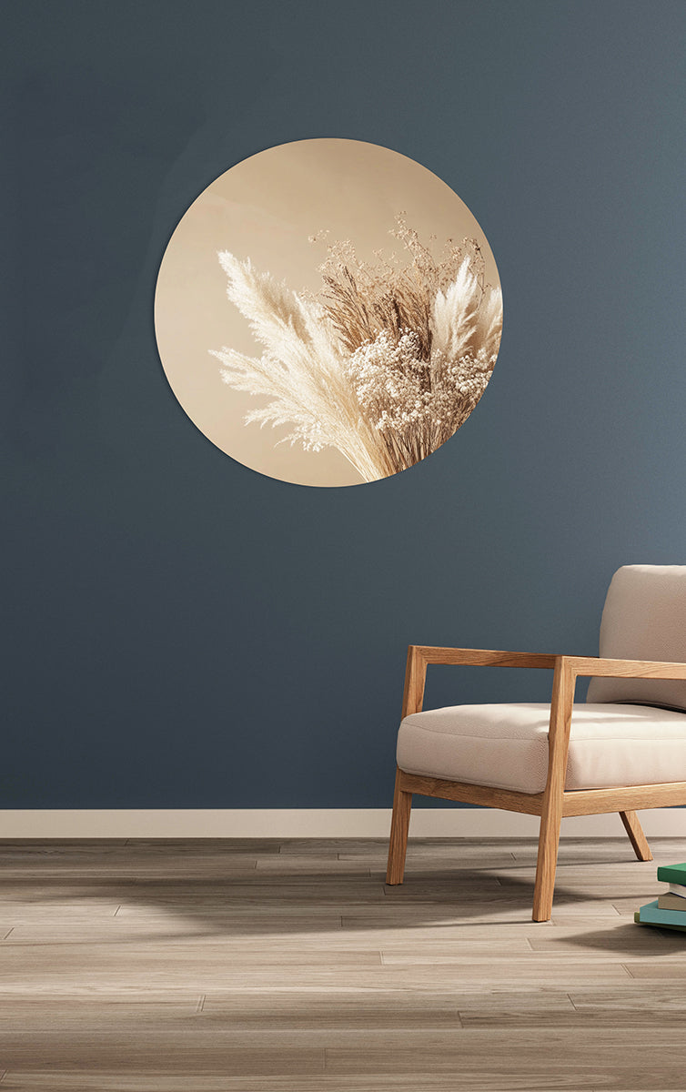 Grass and Floral Bouquet Walldecoration Wandkraft
