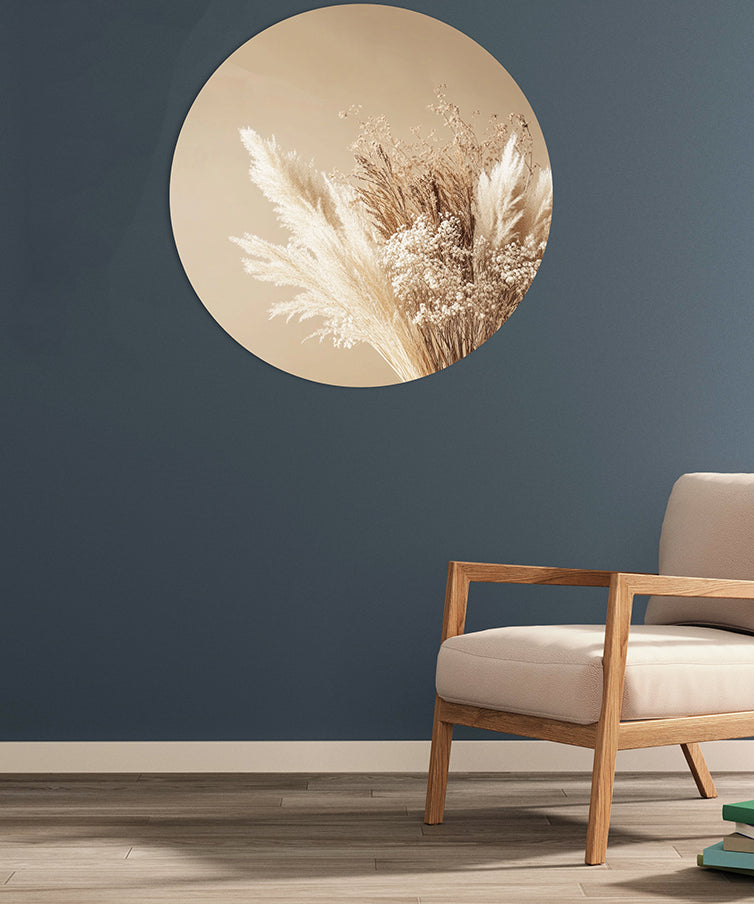 Grass and Floral Bouquet Walldecoration Wandkraft