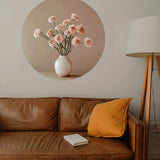 Pink Flowers Walldecoration Wandkraft