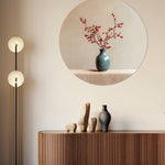 Red Berry Branches Walldecoration Wandkraft
