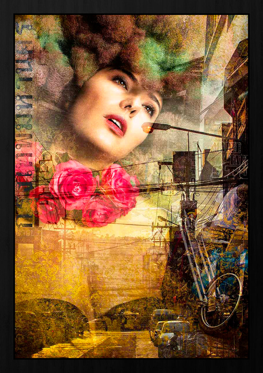 Eternal Connection (Outlet) Walldecoration Wandkraft Fine art plexiglas glans Baklijst zwart