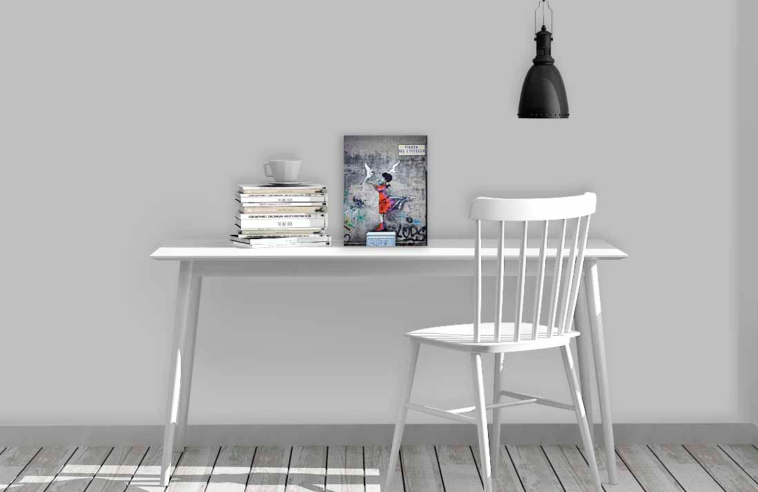 Birdy Girl Walldecoration Wandkraft
