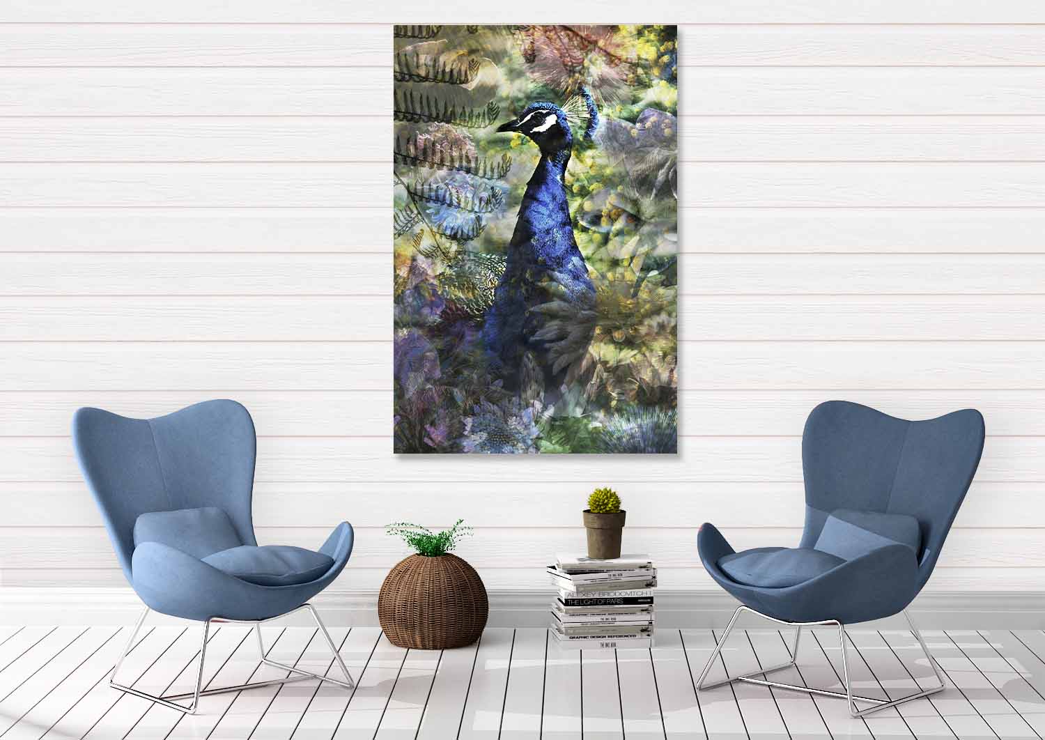 Proud Peacock Walldecoration Wandkraft